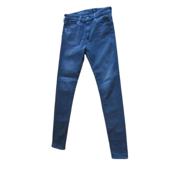 Adriano Goldschmied Farrah Aldgate Dark Gray High Rise Skinny Jeans Size 26R - Picture 3 of 11